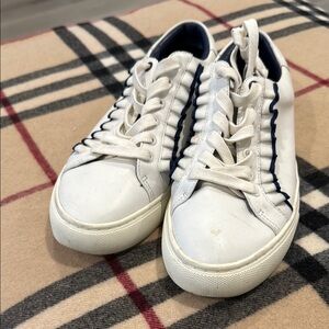 Tory Sport White and Navy Sneakers